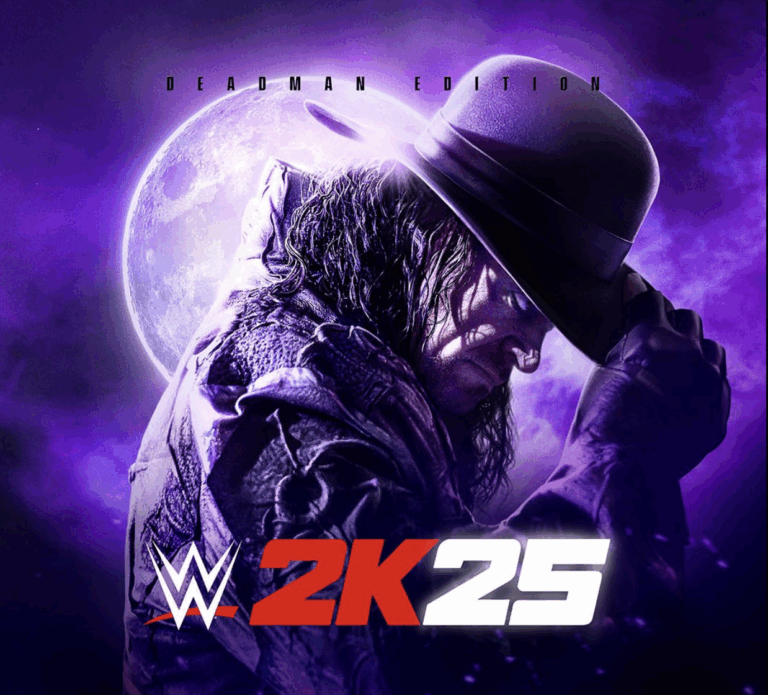 cover art for WWE 2K25 Deadman Edition, which is on discount at Steam